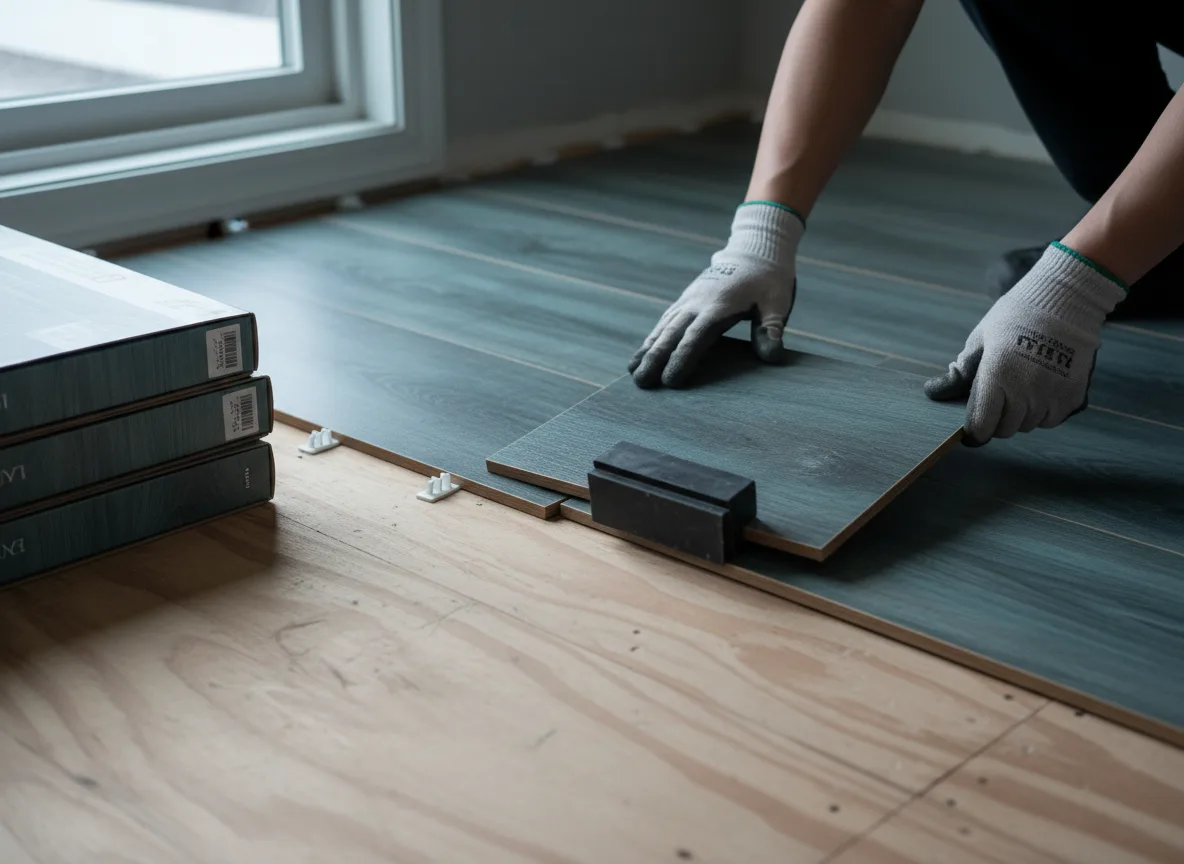Luxury Vinyl Plank Installation company in Almena, KS